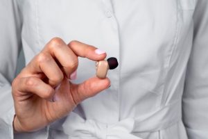 hearing aid with earmold